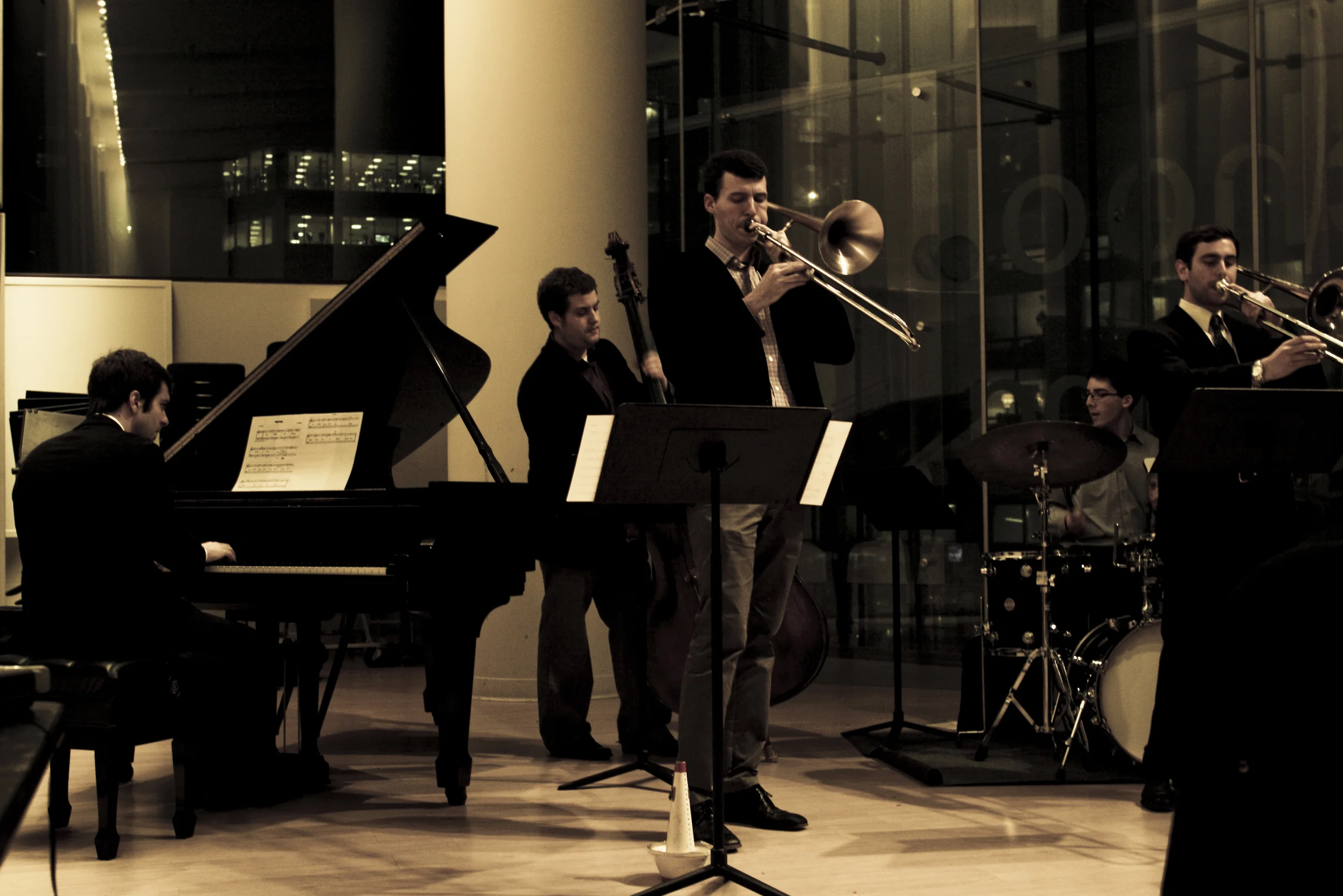 Finzer-McDonough Quintet, Dec 2011