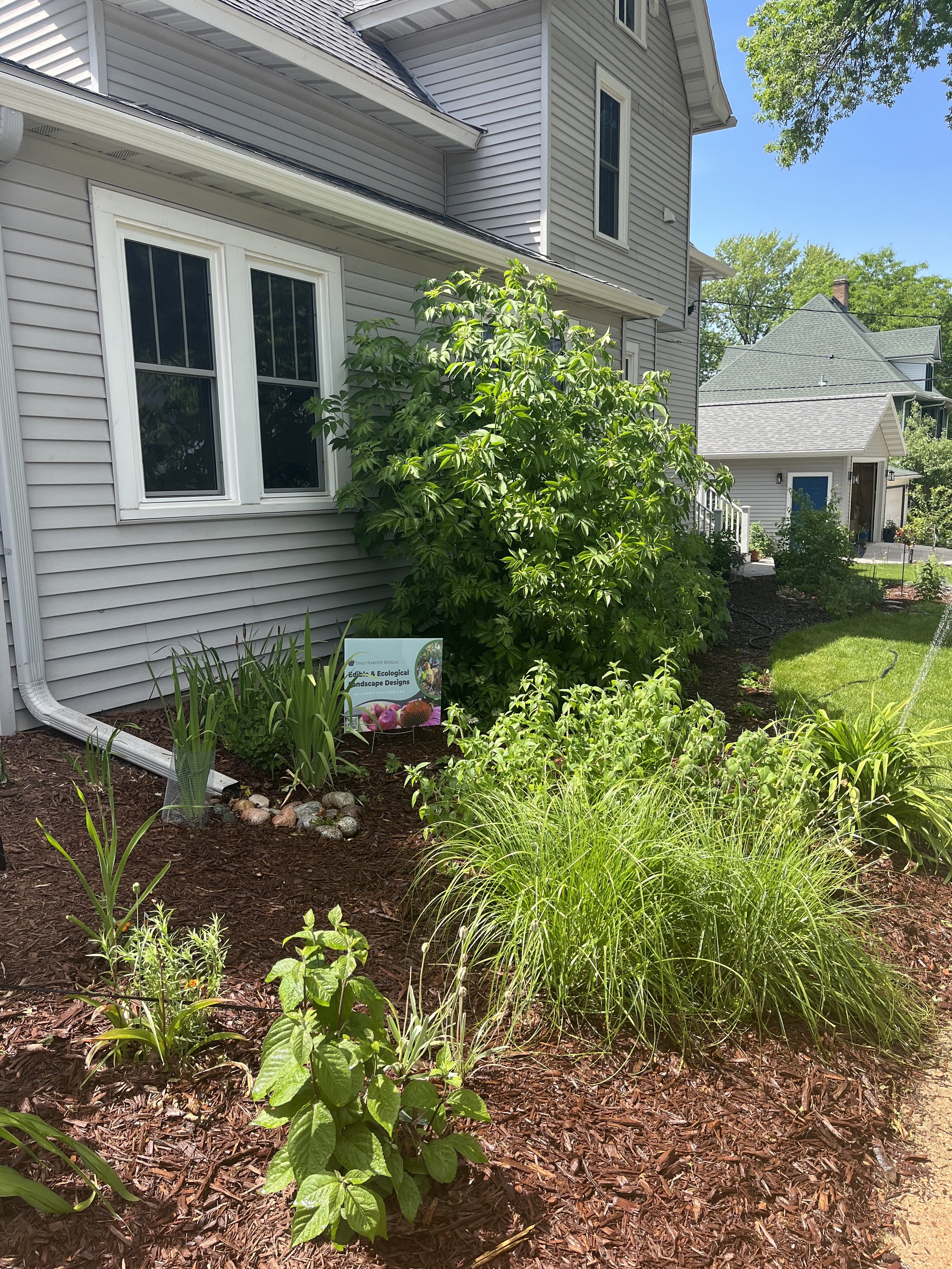 Client-Installed Edible Landscape Design, Ecological Landscape Design ...