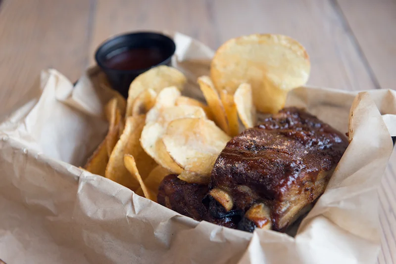 Roy’s Ribs – Recipe by Taylor A. Smith, Executive Chef of Drake’s Dealership by Drake’s Brewing Co.