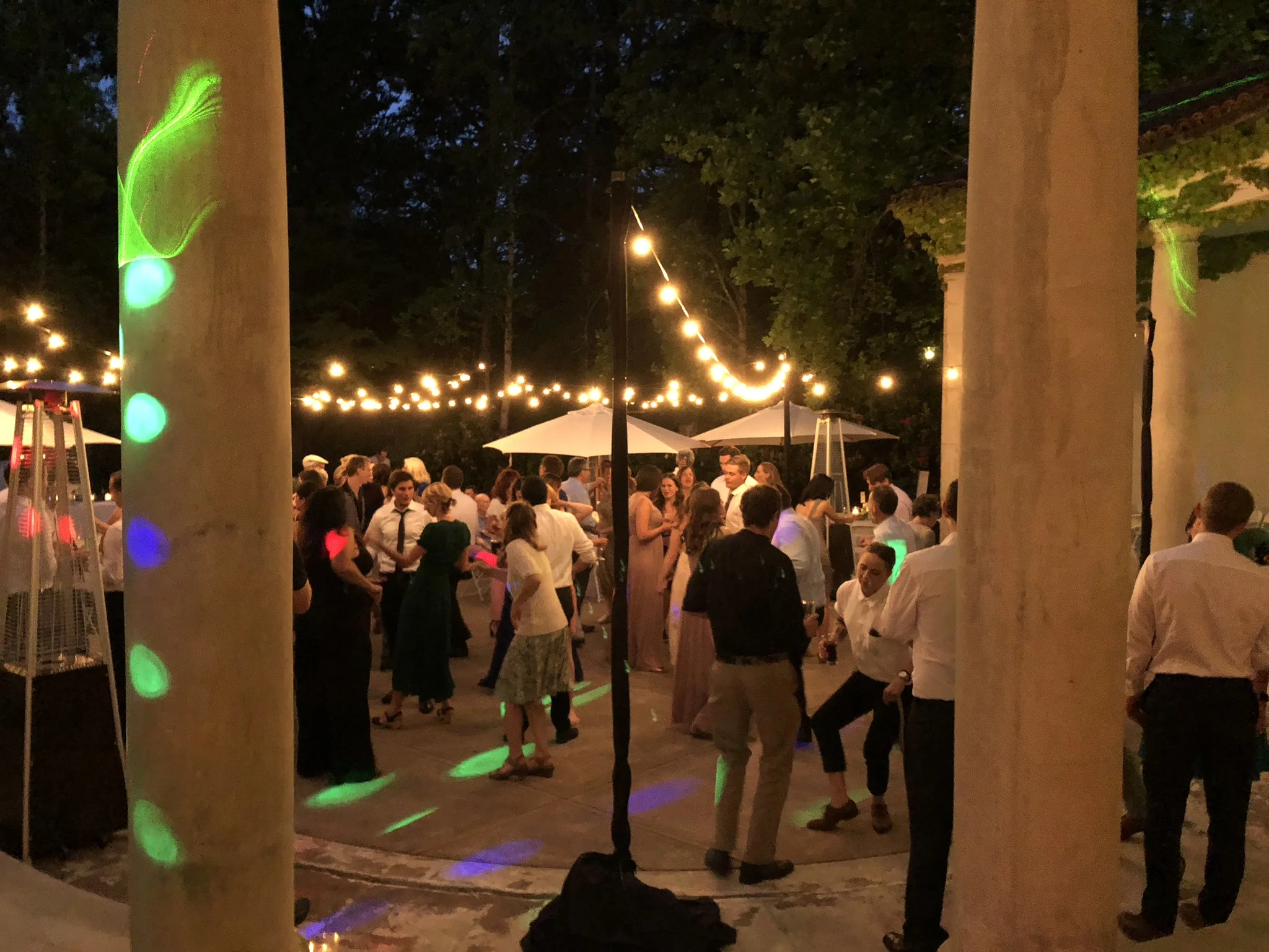 “Ryan was the DJ at our wedding last week and he did an amazing job incorporating our favorites with music he knew our guests would like, which was not an easy thing to do since we had a wide age range of guests. He also did a great job emceeing the whole event and kept things moving on schedule, all the time keeping us informed of what was next and when we were running a few minutes behind. He has a great sense of humor and our guests really liked him. Thank you Ryan for helping make our wedding fun!” ~Noha S, July 2018
