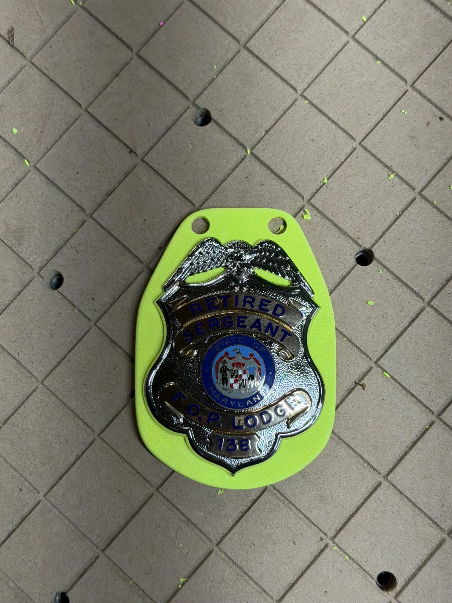 Maryland Shield Badge Holder