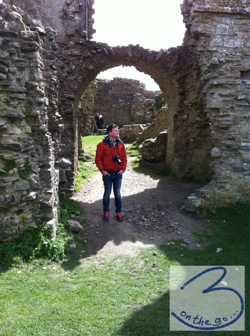 Anders at Corfe Castle