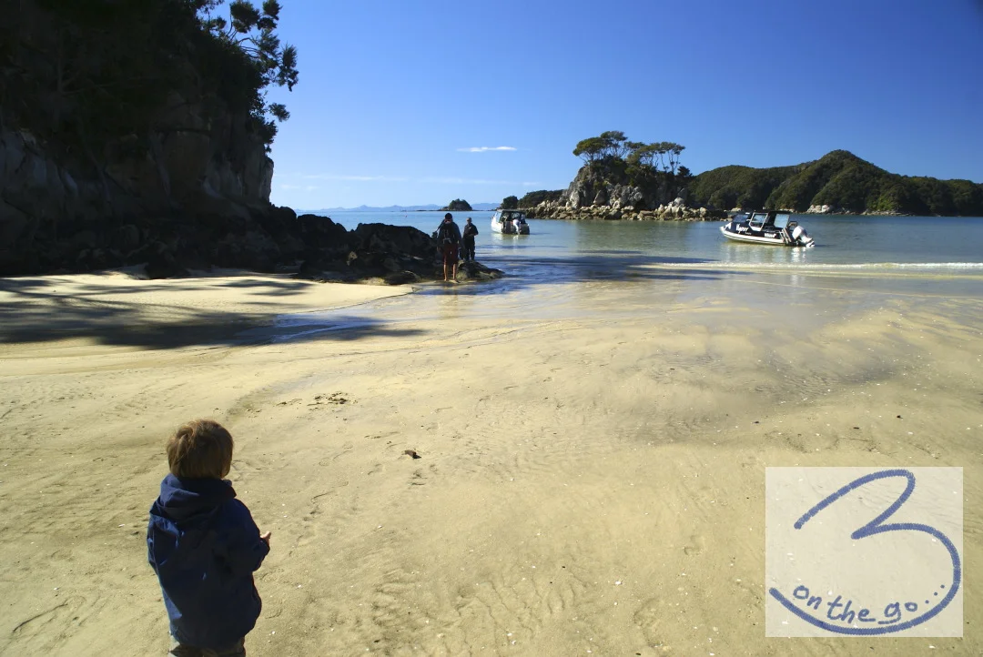 Arrival in Abel Tasman National Park