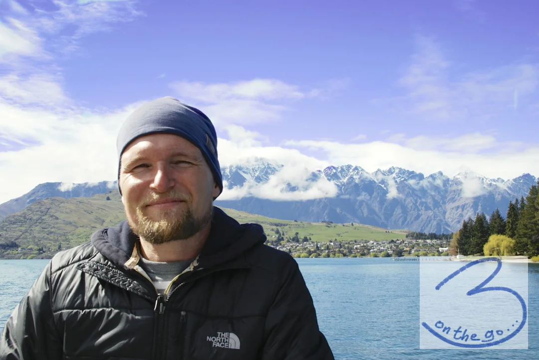 On a boatcruise in Queenstown