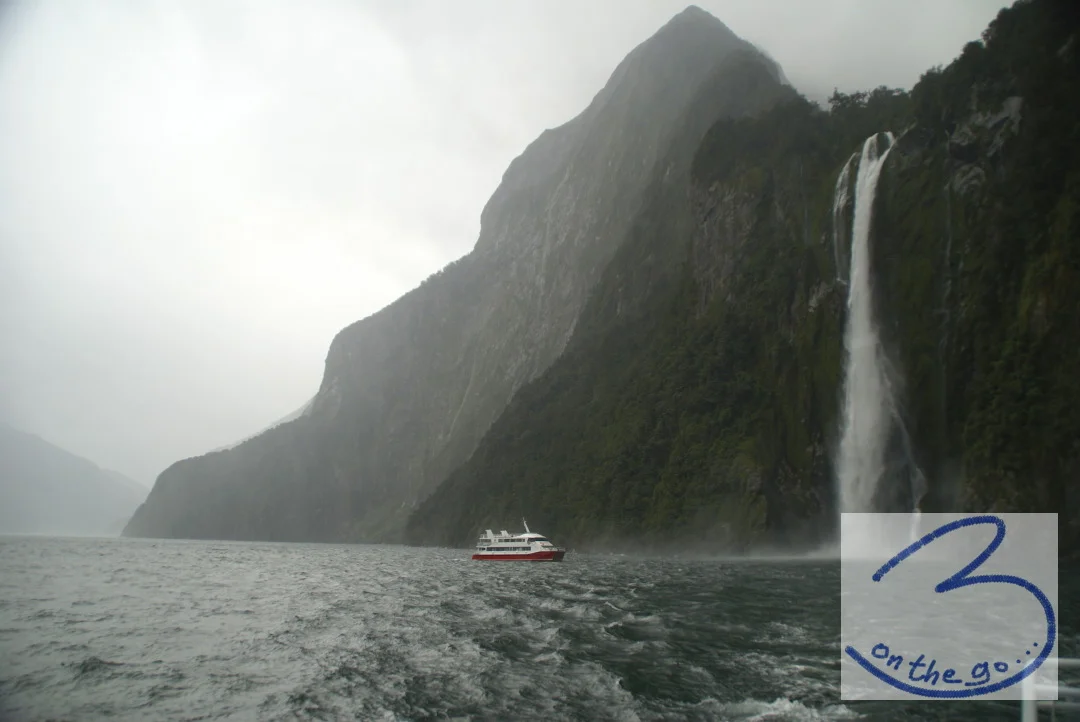 A thousand waterfalls in Milford Sound