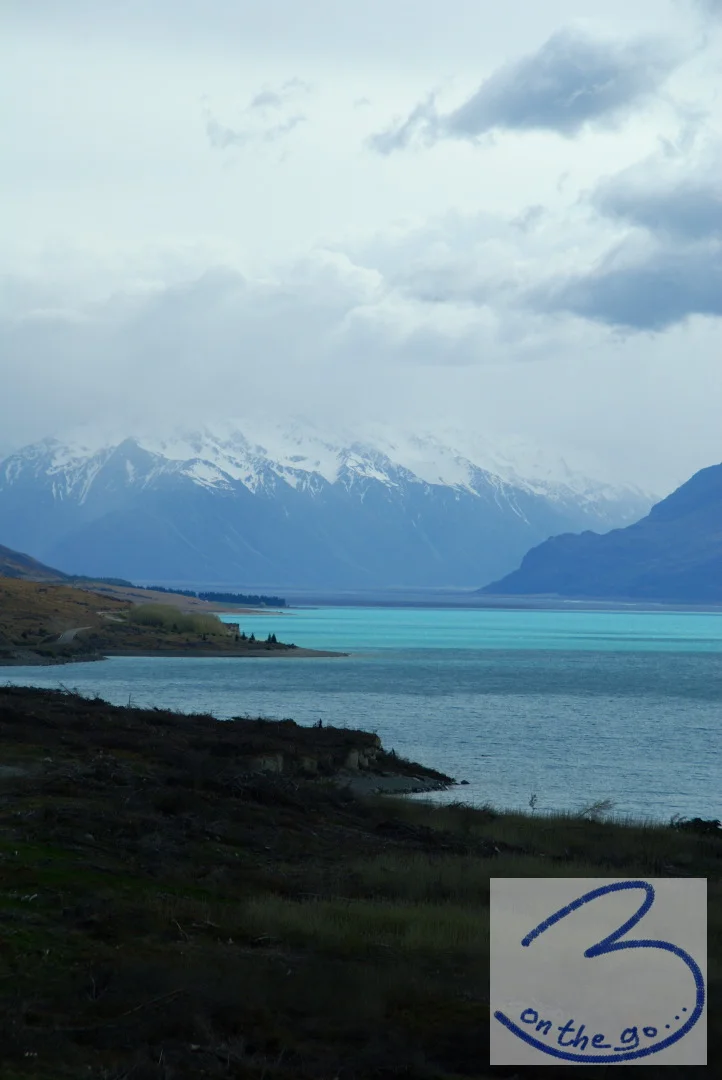 Mount Cook National Park! Look at the water!