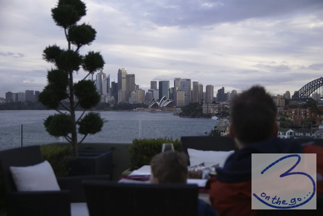 We were invited to a private home. The view was stunning!