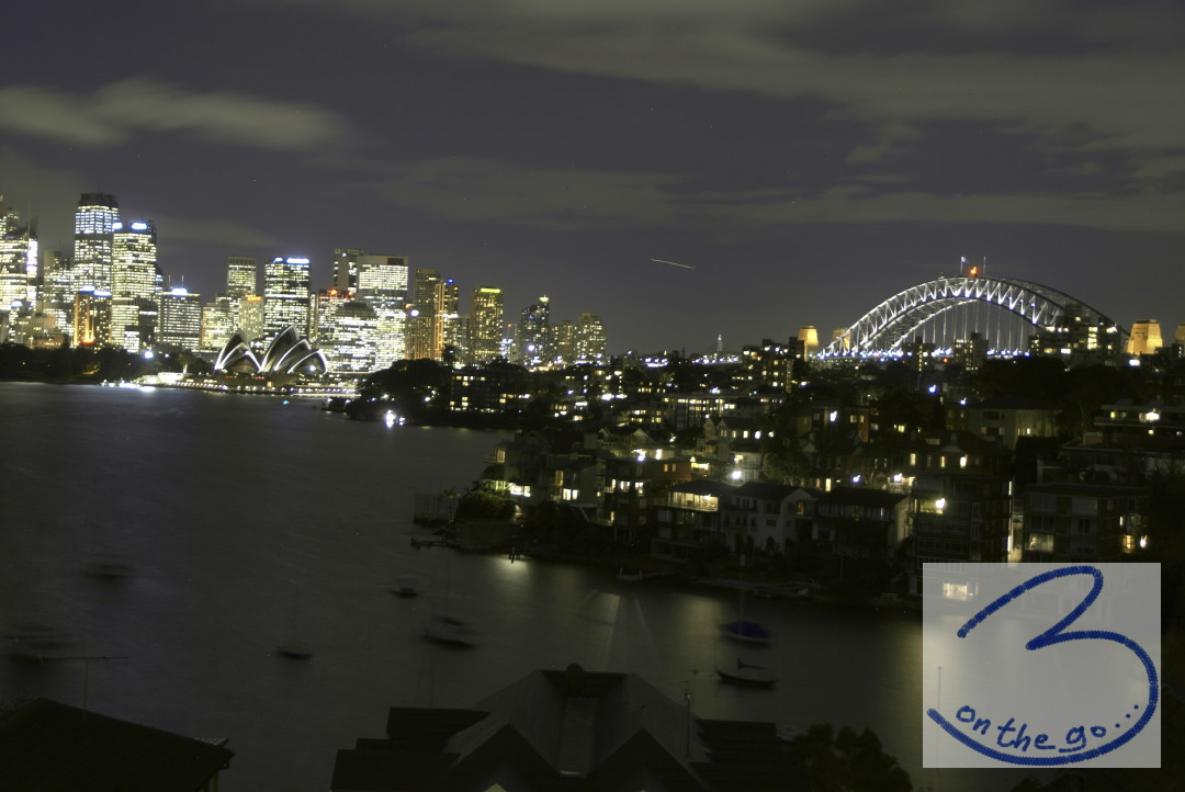 We were invited to a private home. The view was stunning!