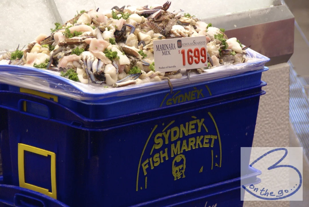 At the Sydney Fish Market