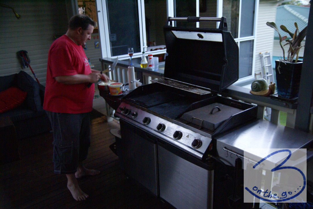 Australia BBQ at Tina & Neil's house!