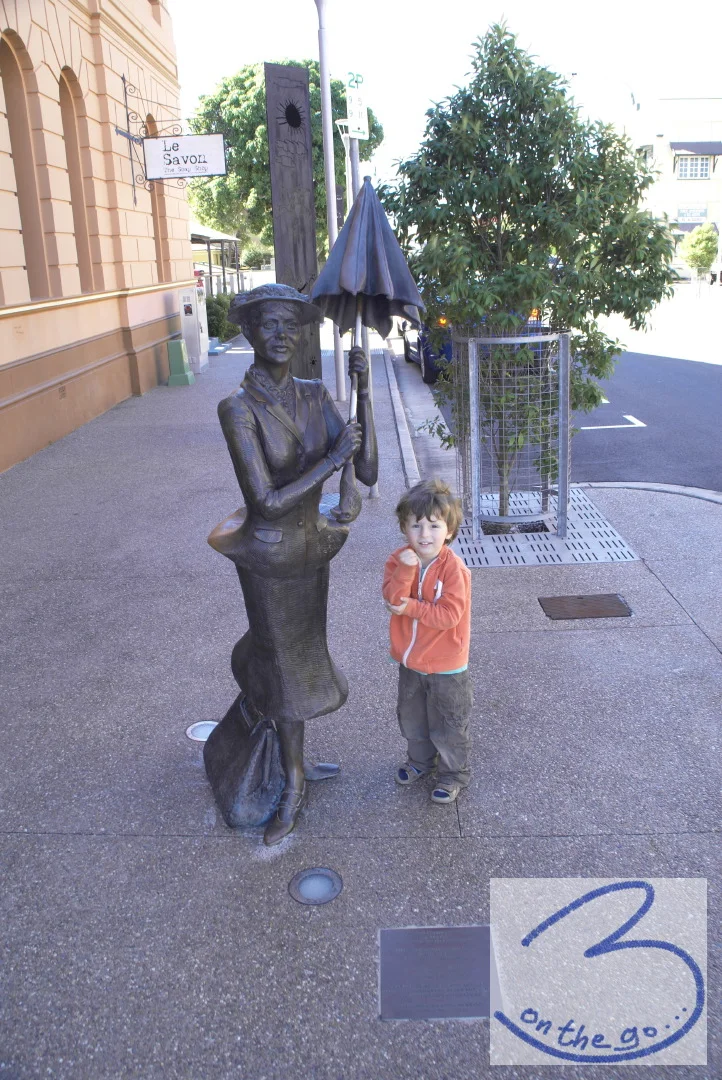The author P.L.Travers who wrote Mary Poppins was born in Maryborough