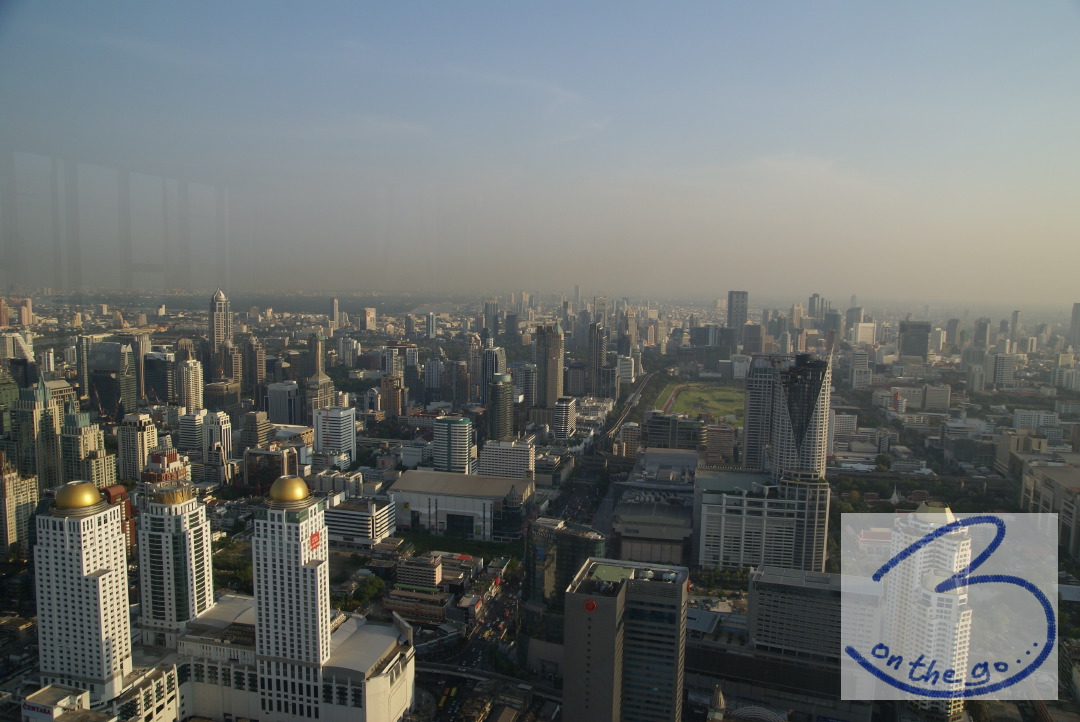 Arrived in Bangkok! View from our hotel!