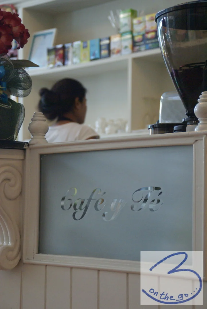 We found a nice café