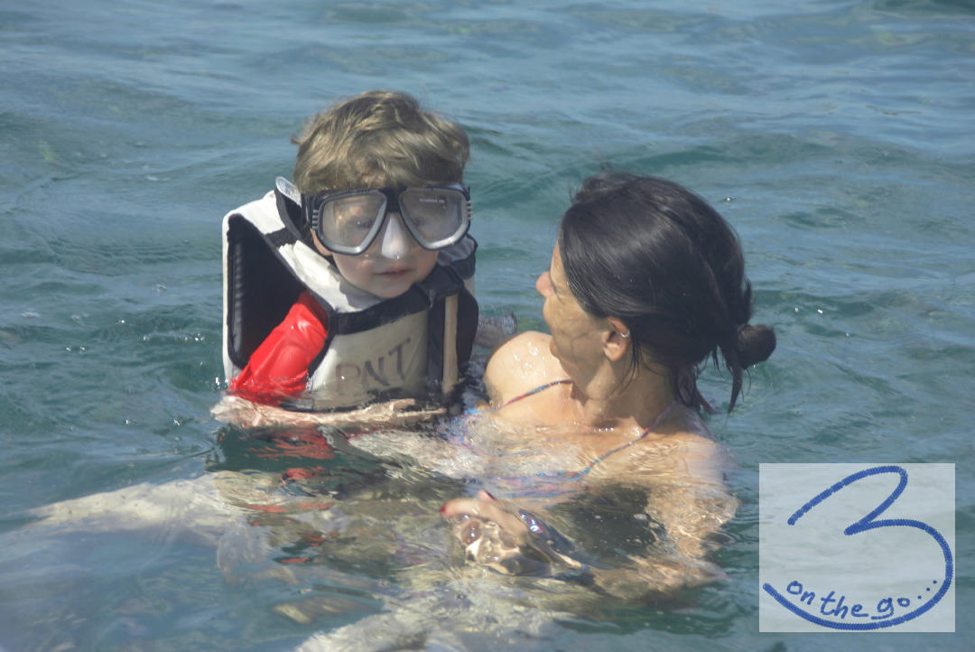 We went snorkeling