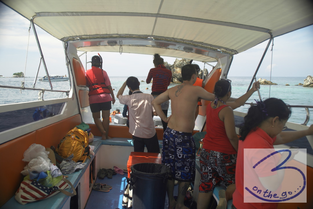 On the boat