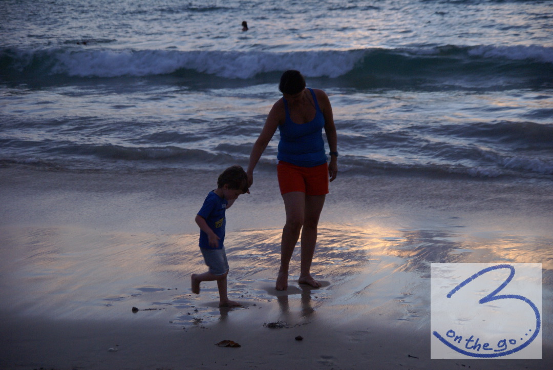 Evening at the beach