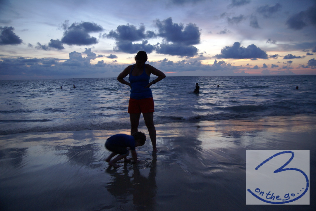 Evening at the beach