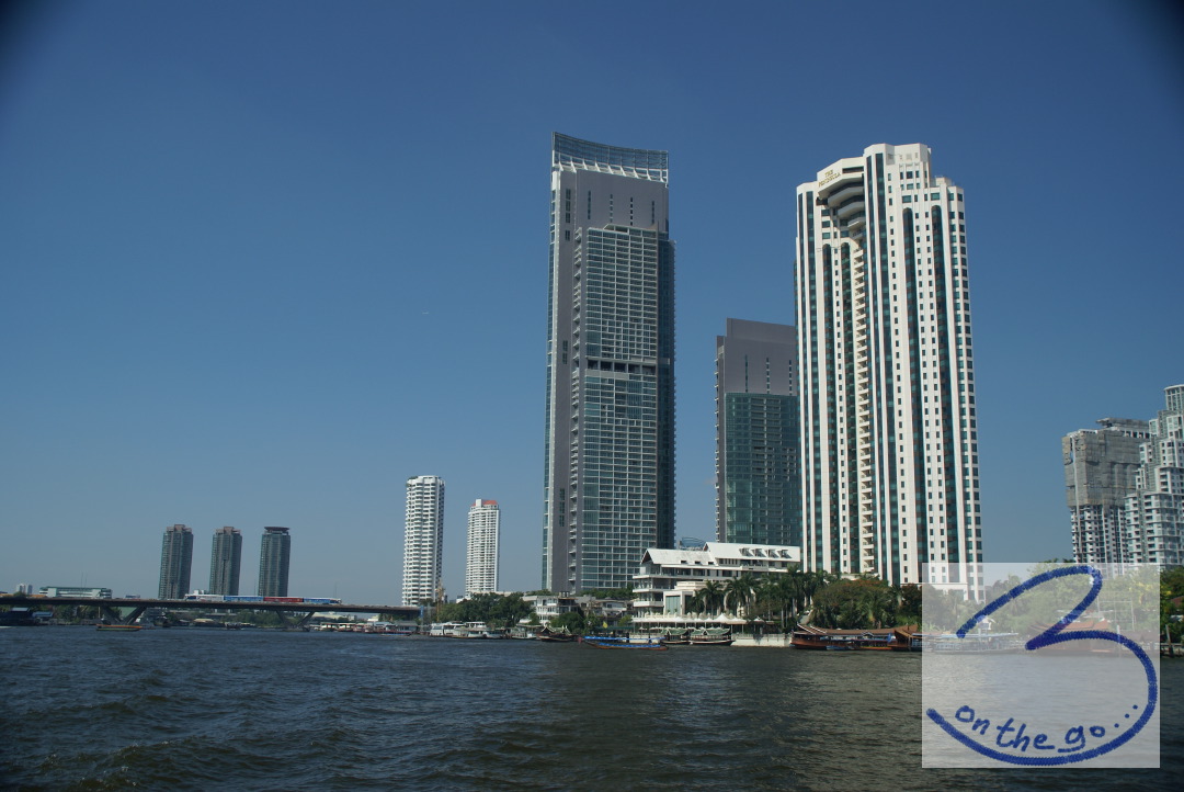 Bangkok from the river side