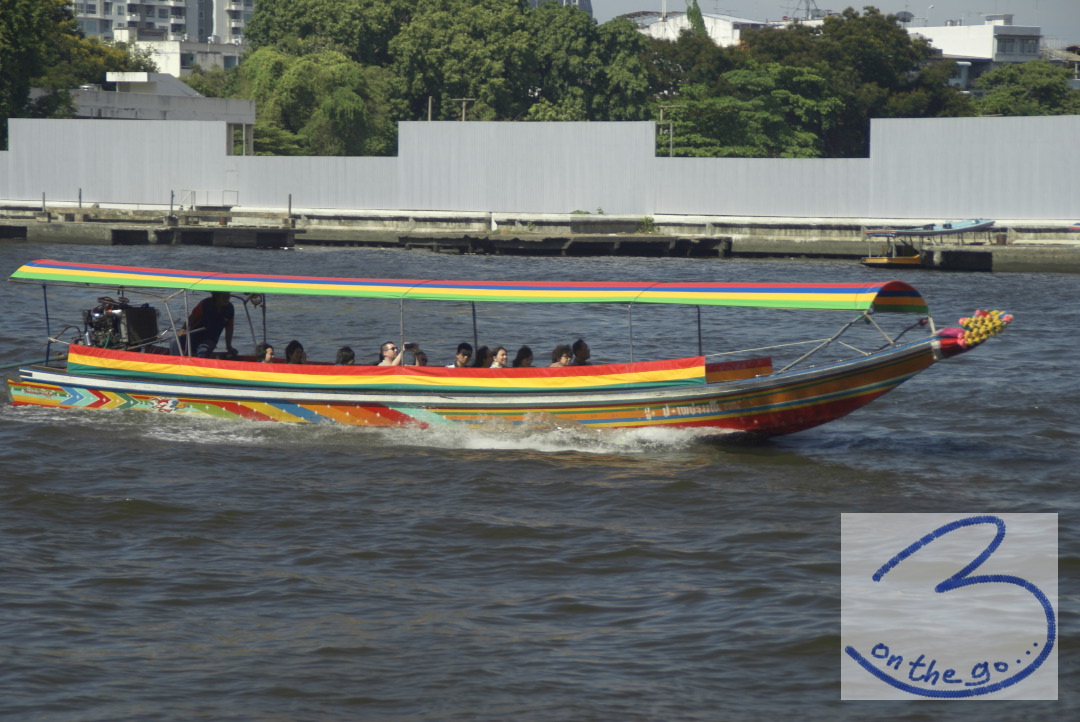 A typical long tail boat