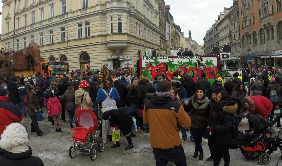 Karnevals optog i München