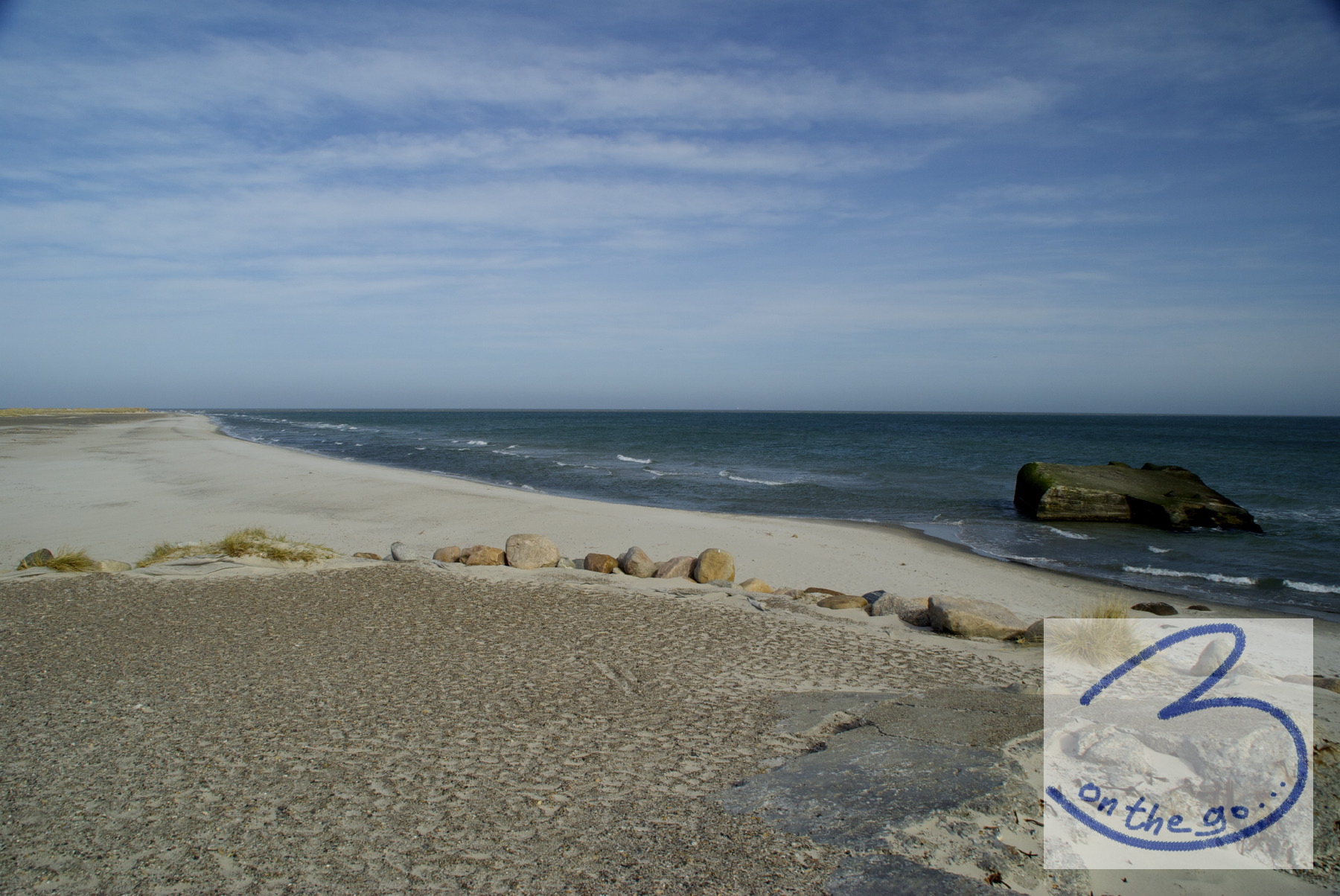 At "Grenen" - Denmarks northmost point