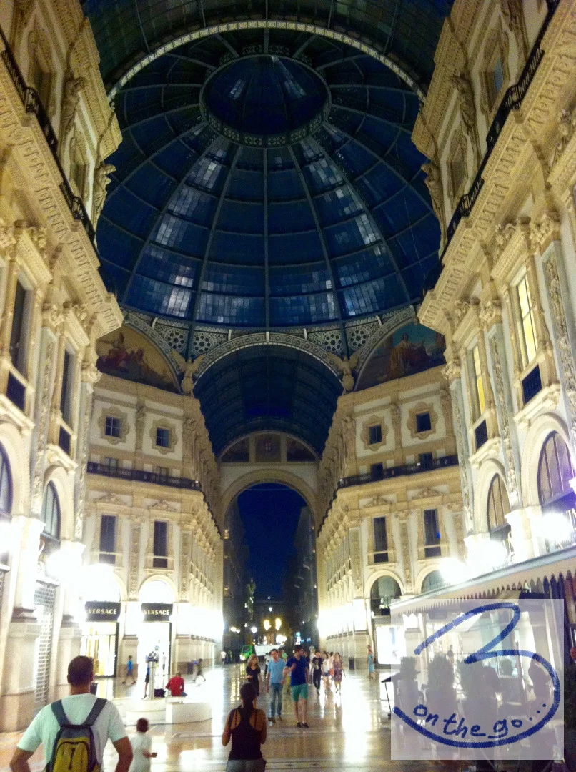 Galleria Vittorio Emanuele II by night