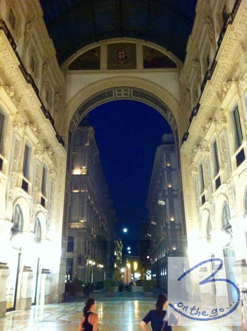 Galleria Vittorio Emanuele II by night