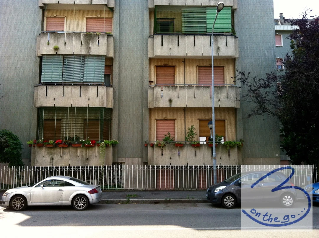 Residence blocks in a northern Milan suburb