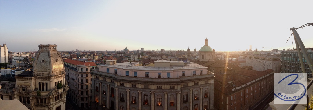 View from our hotel roof top terrace