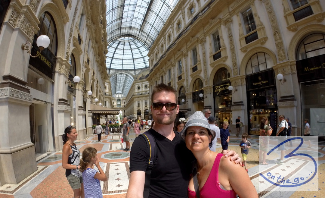 Inside Galleria Vittorio Emanuele II