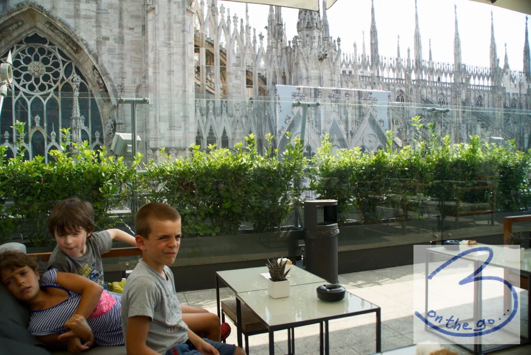 La Rinascente Department Store Rooftop terrace