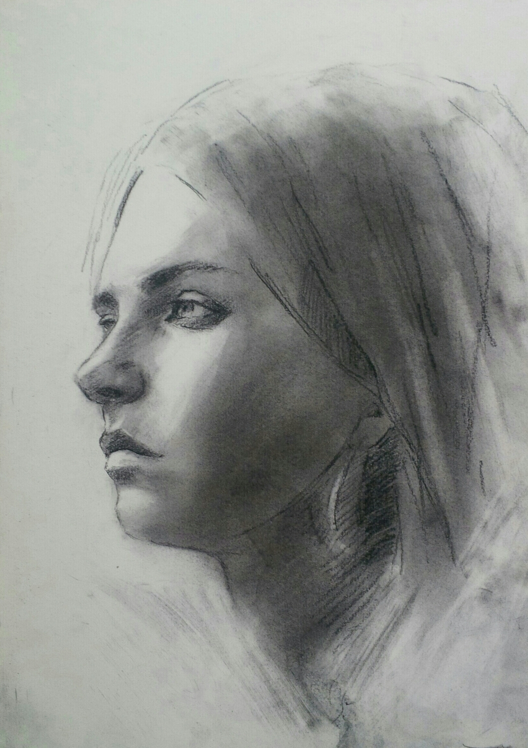 Charcoal on paper, 21 x 30cm (Copy)