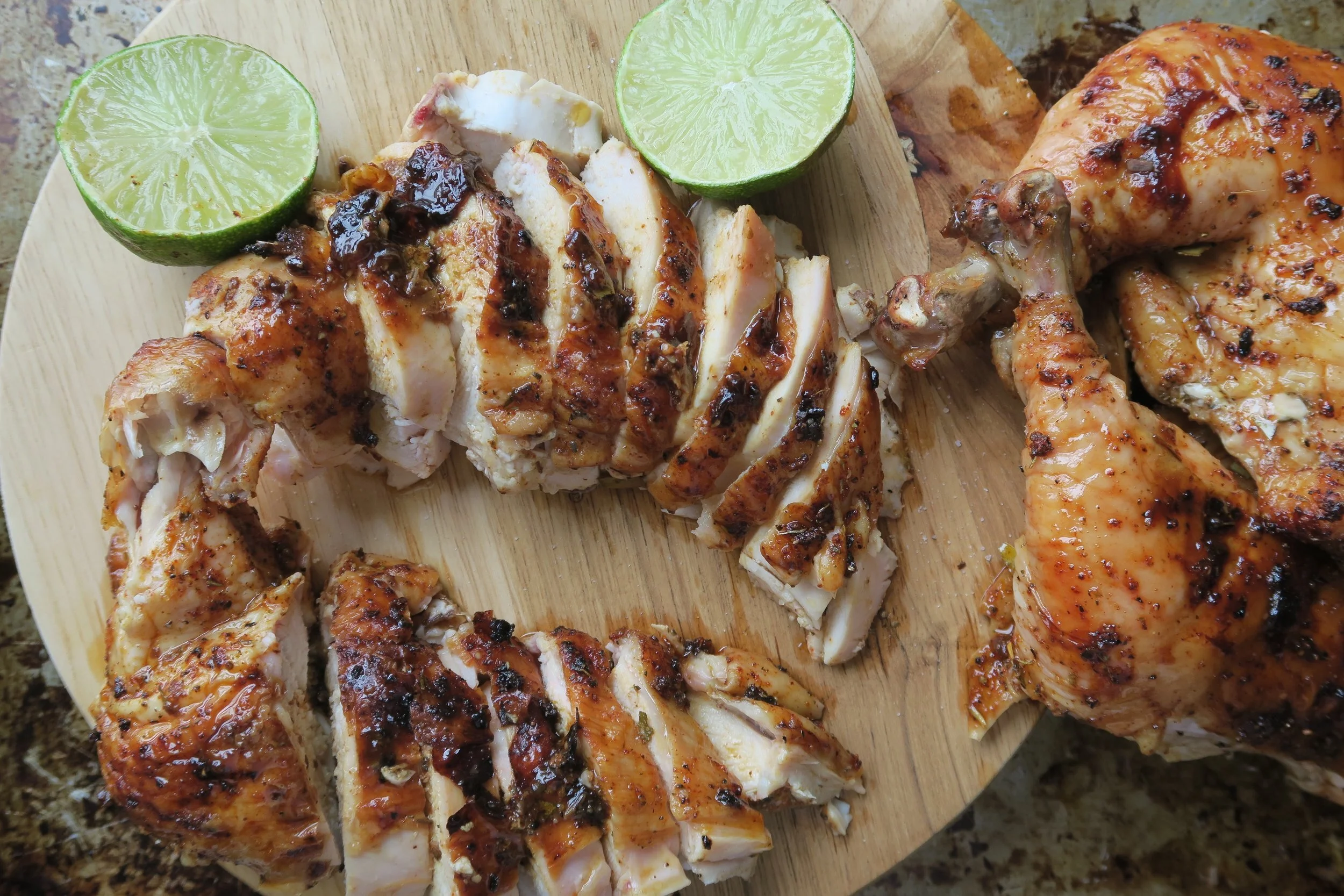 Spatchcocked Chicken Sunday Theory