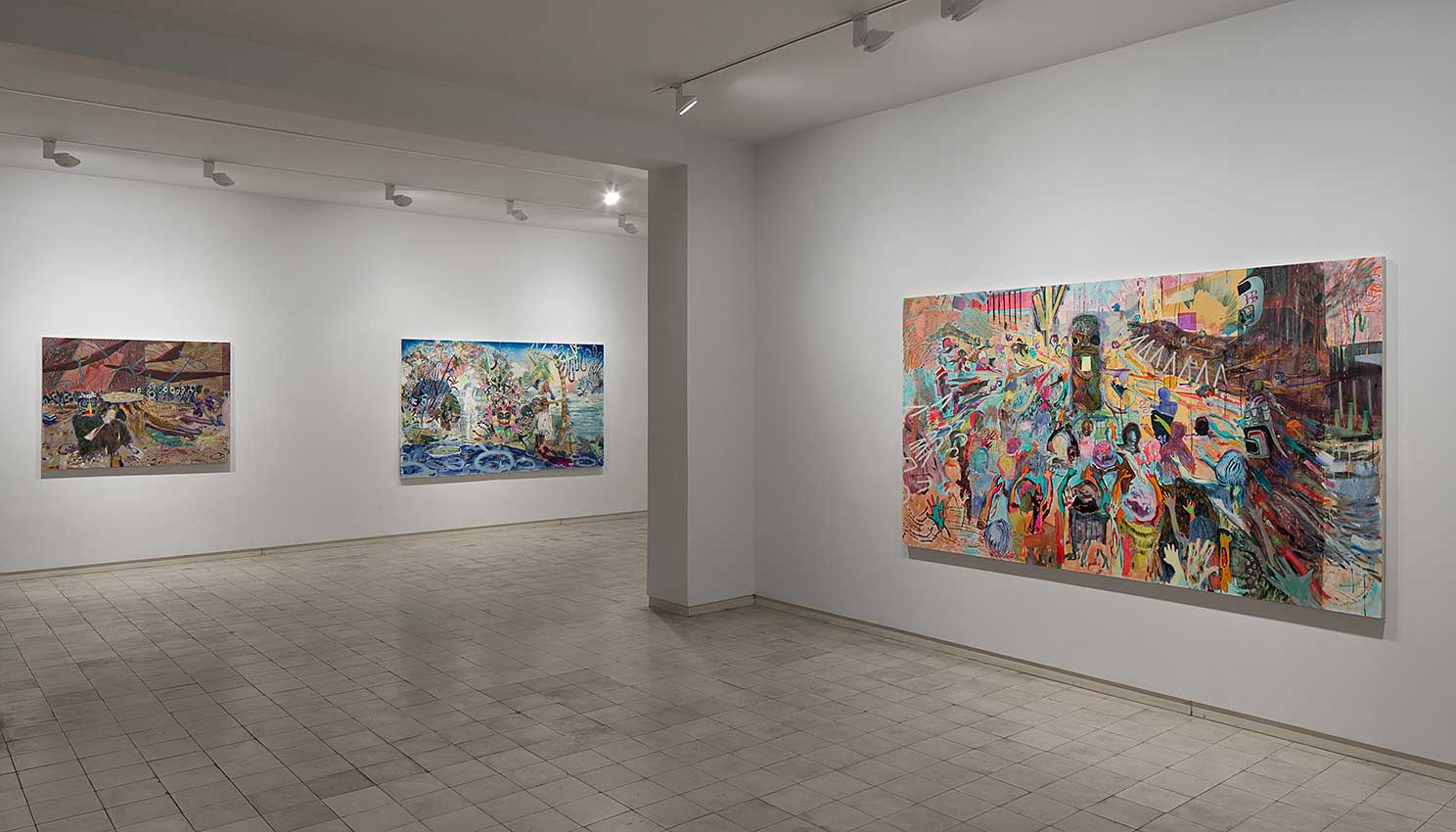 "Raven and the Leftover Men", Chelouche Gallery, Tel Aviv