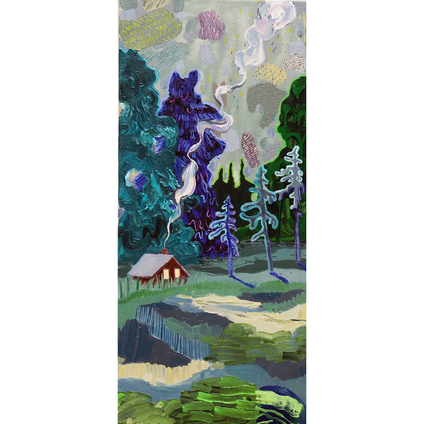 The Hermit, 2024
Oil on canvas, 70 X 30 cm.

#newinstudio #copenhagenart #christofferegelund #contemporarylandscape #contemporaryart #kunstwerk #artcontemporain #artcollector #artoftheday #landscape_painting_now #copenhagenart #canadian_art_daily #ar