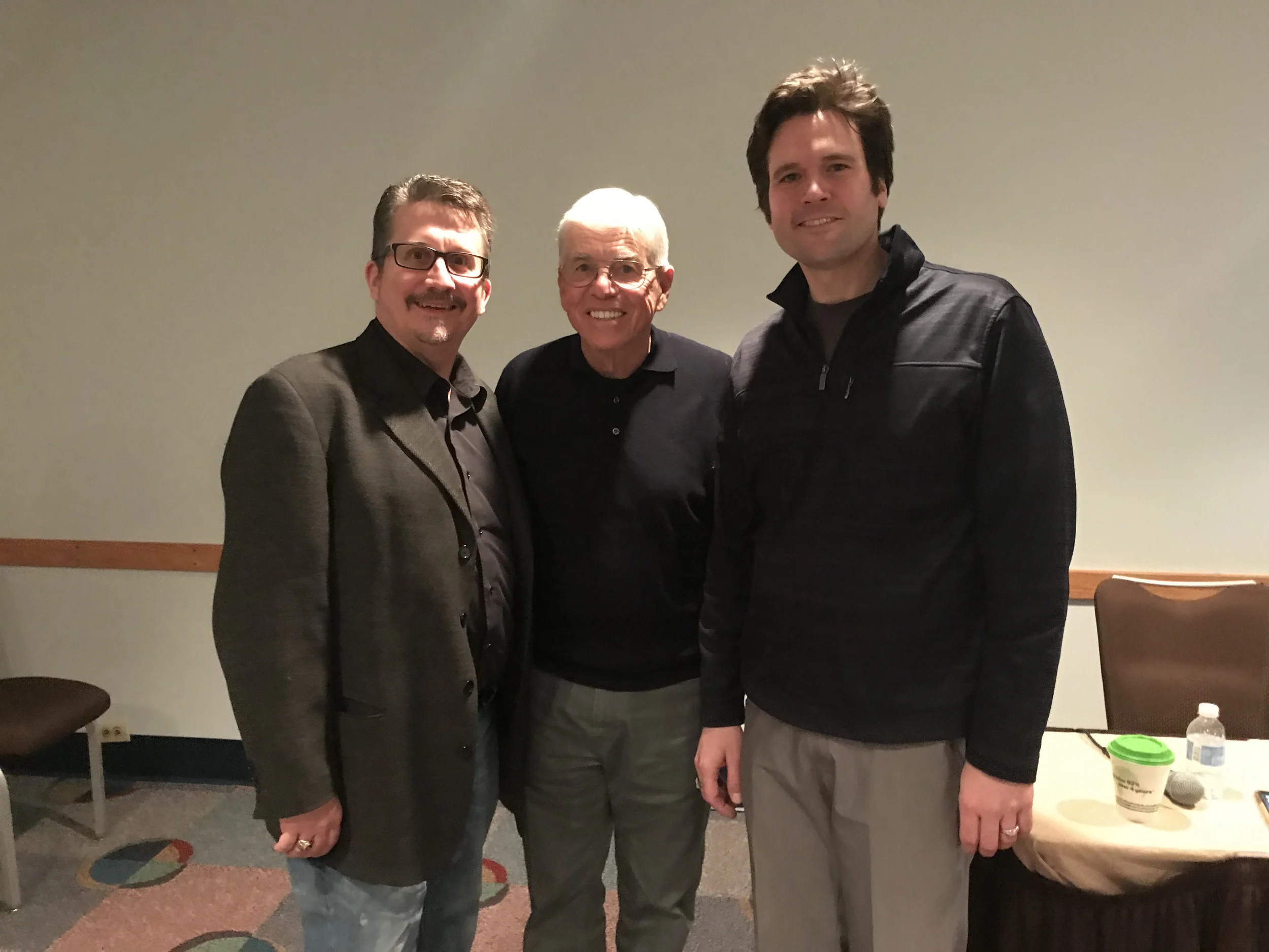 L to R: R. Scott Barnas, James F. Keene, Don Stinson