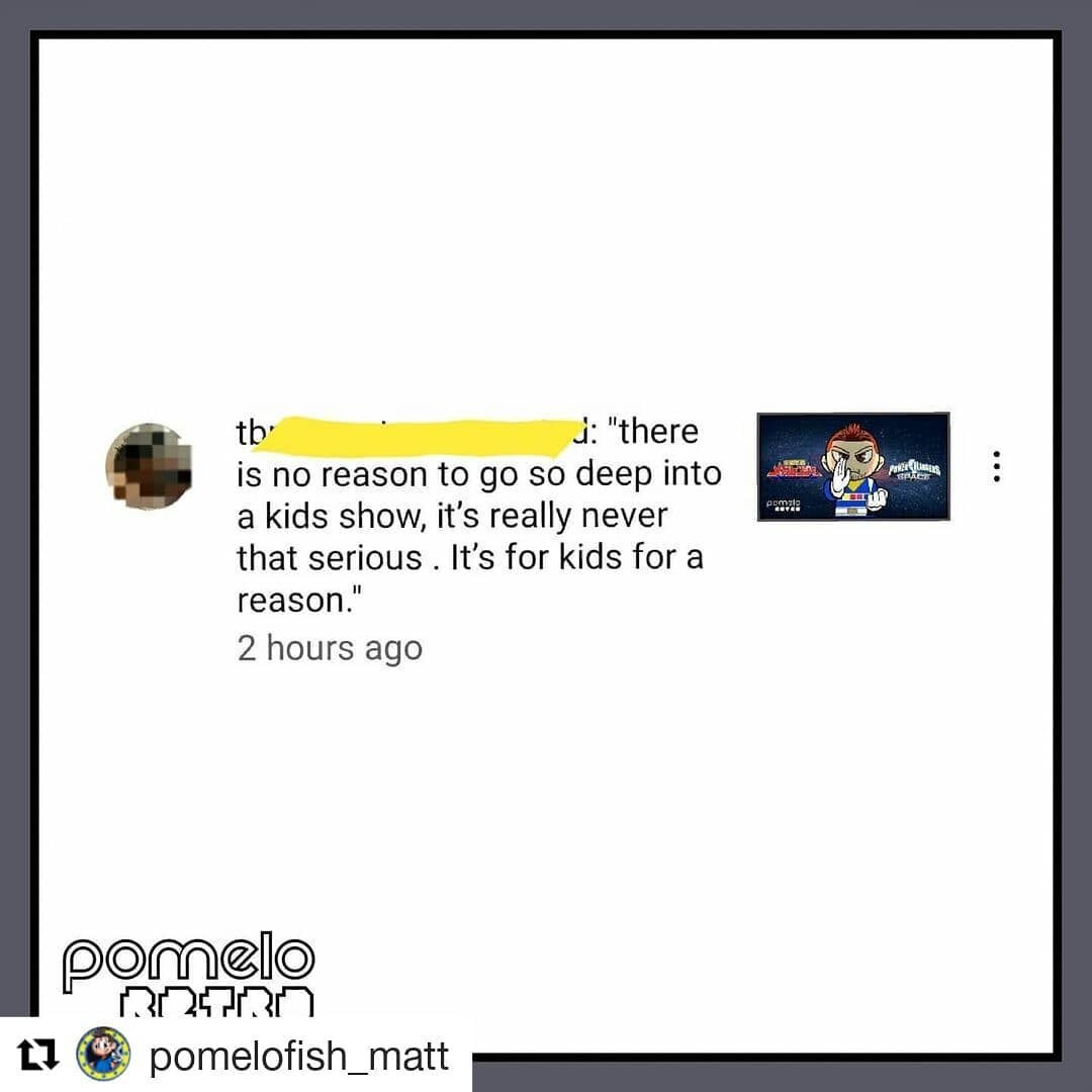 #Repost @pomelofish_matt 
・・・
When I was writing &quot;The Adventures of Giggle Squid&quot; - this is what I was trying to combat. 

Too often when something is being written primarily for children, the writers ignore sloppy writing because &quot;Who