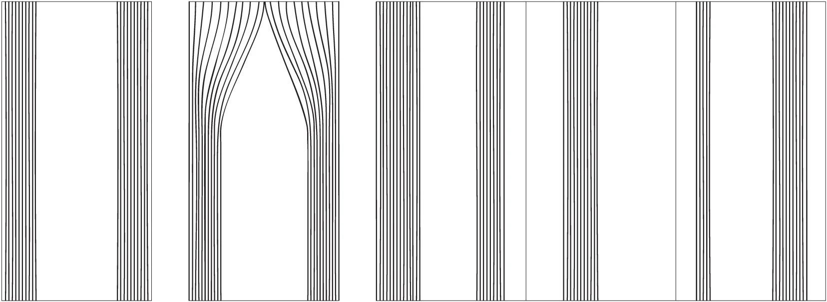 Standard Layout (108" height by full width), "Tie Backs" Variation and Multi-Panel Variation
