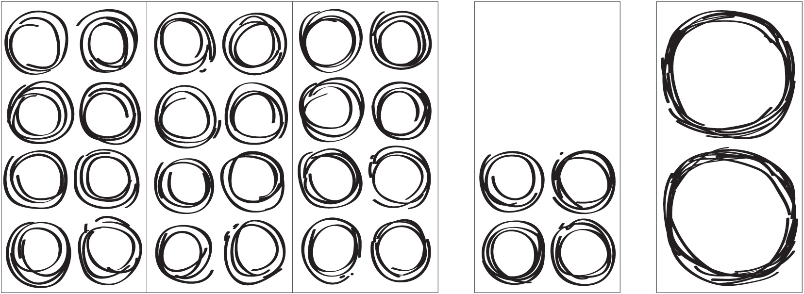 Standard Layout (108" height by 3 full width panels) and Single Panel Variations