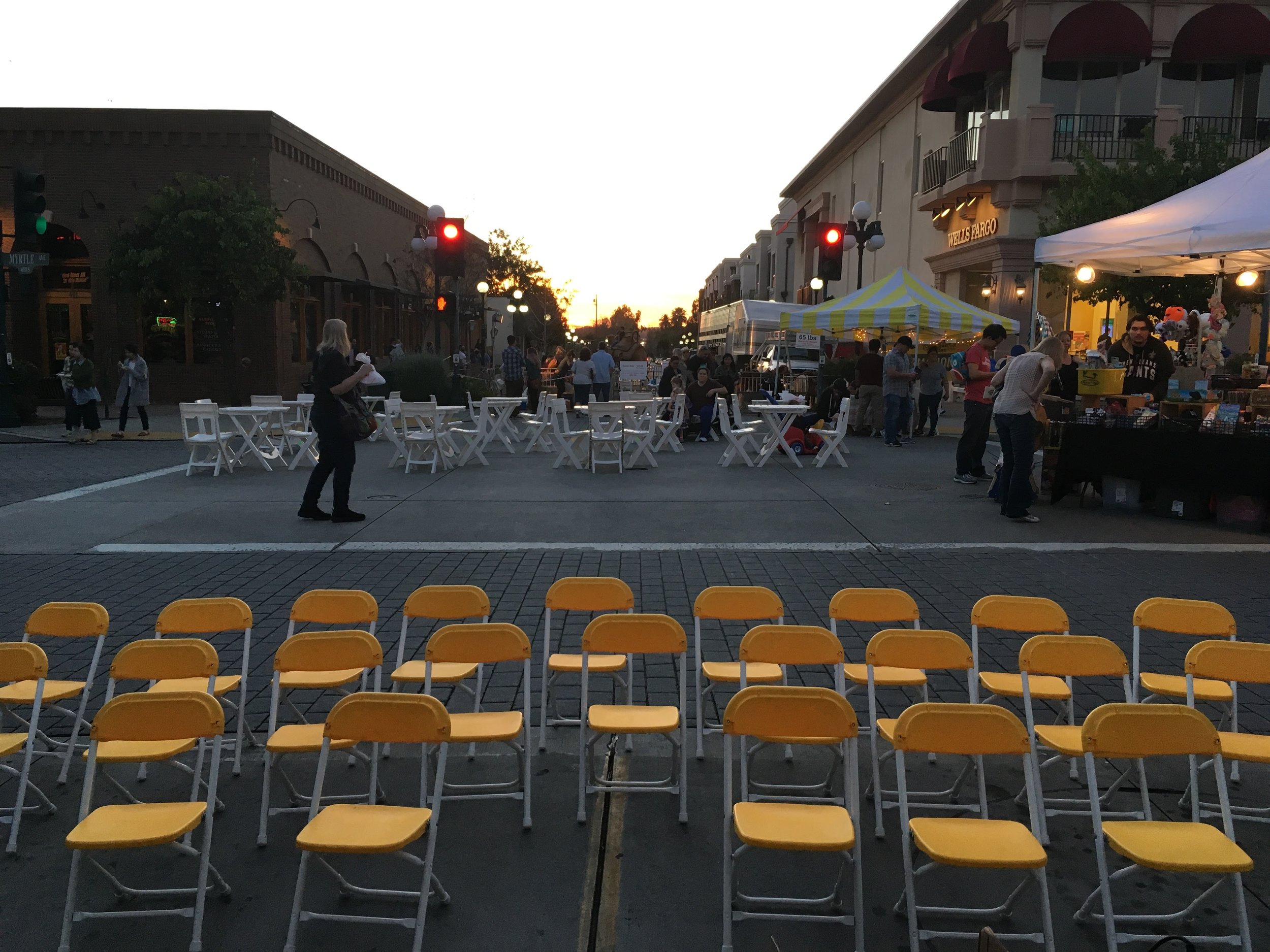 before the swarms of children showed up