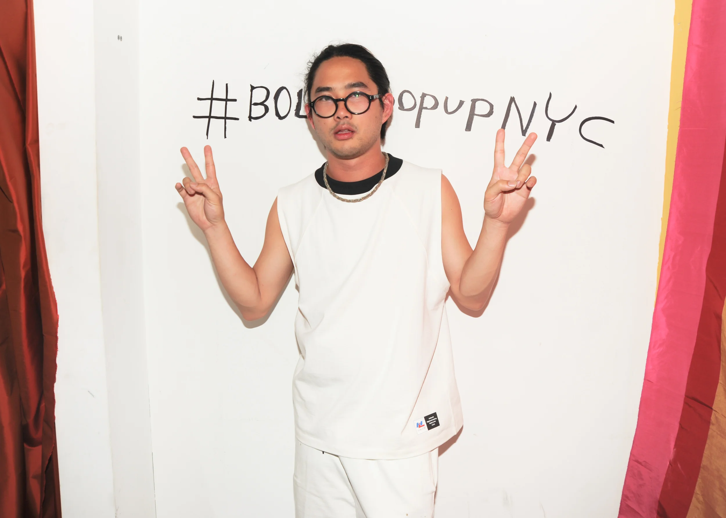 Korarkrit Arunanondchai - host of the 2nd night of the bo.lan Pop-Up NYC Photo: Neil Rasmus/bfanyc.com