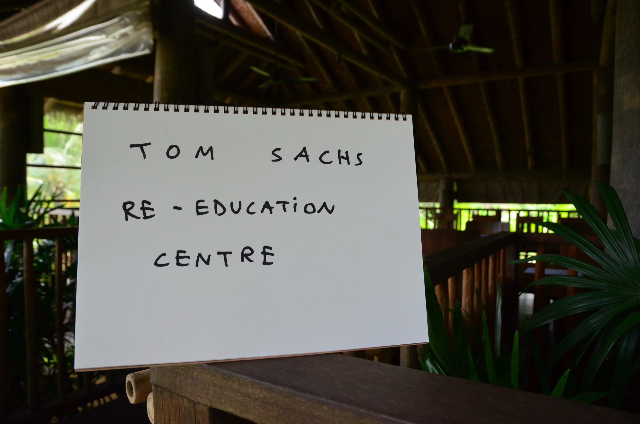 Tom Sachs workshop at Film on the Rocks Photo: Chavit Seriwathanophas
