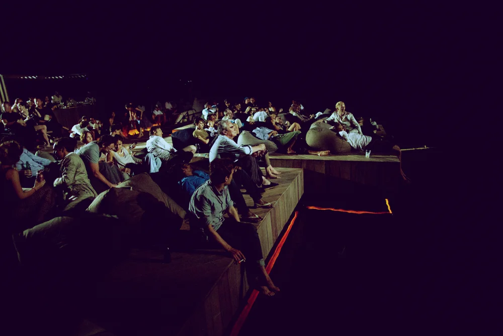 Screening on the Archipelago Cinema by Ole Scheeren Photo: Sixtysix Visual