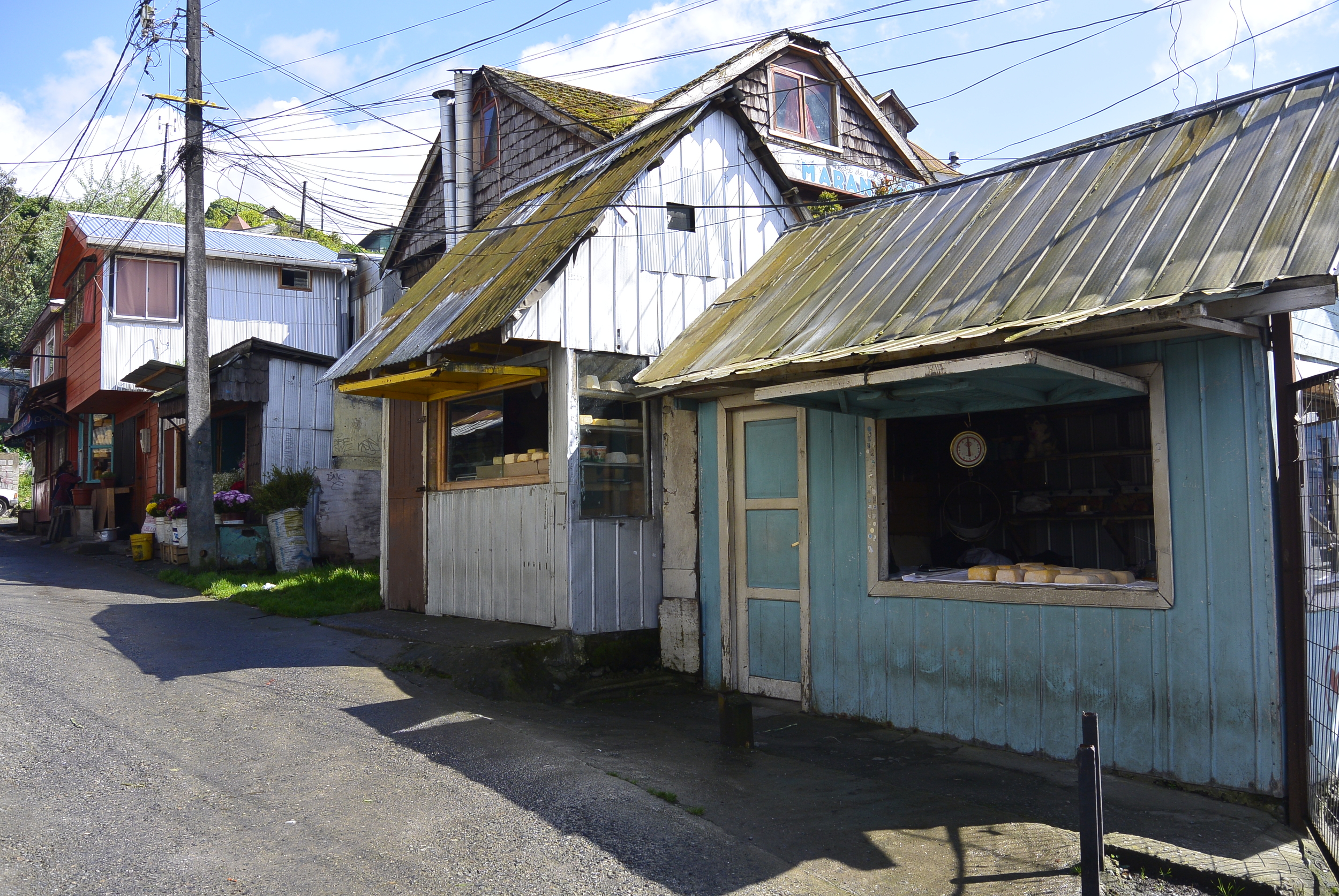 Puerto Montt Chile Wooden Houses