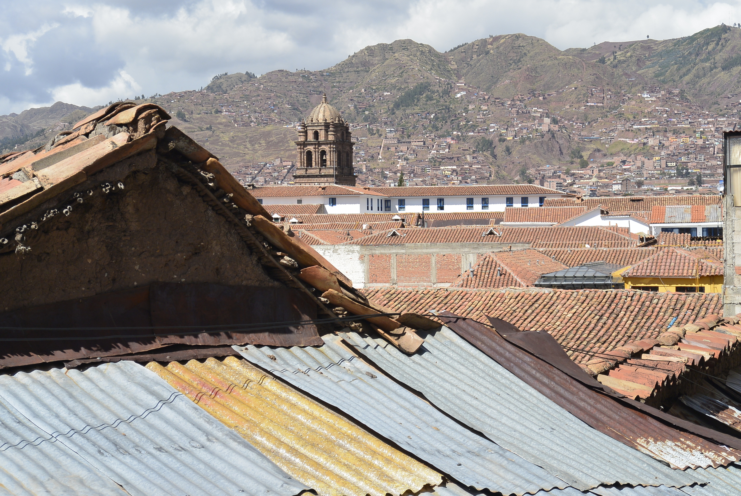 Cusco Peru Tiled Rooftops