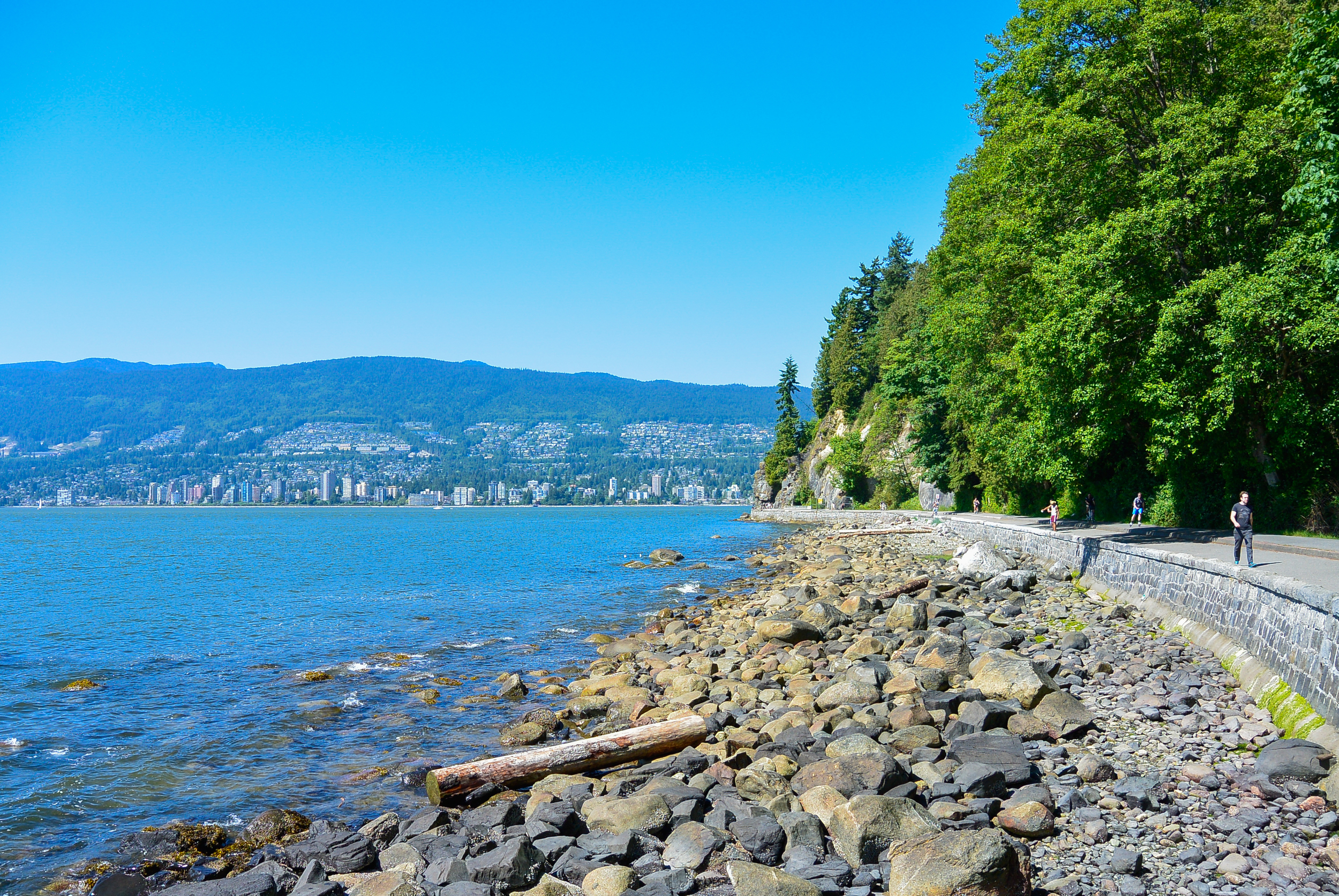 Stanley park seawall