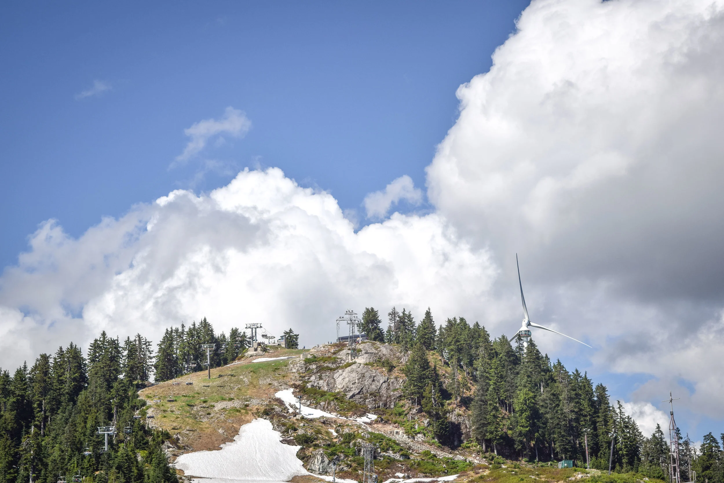 Wind Turbine on Grouse Mountain