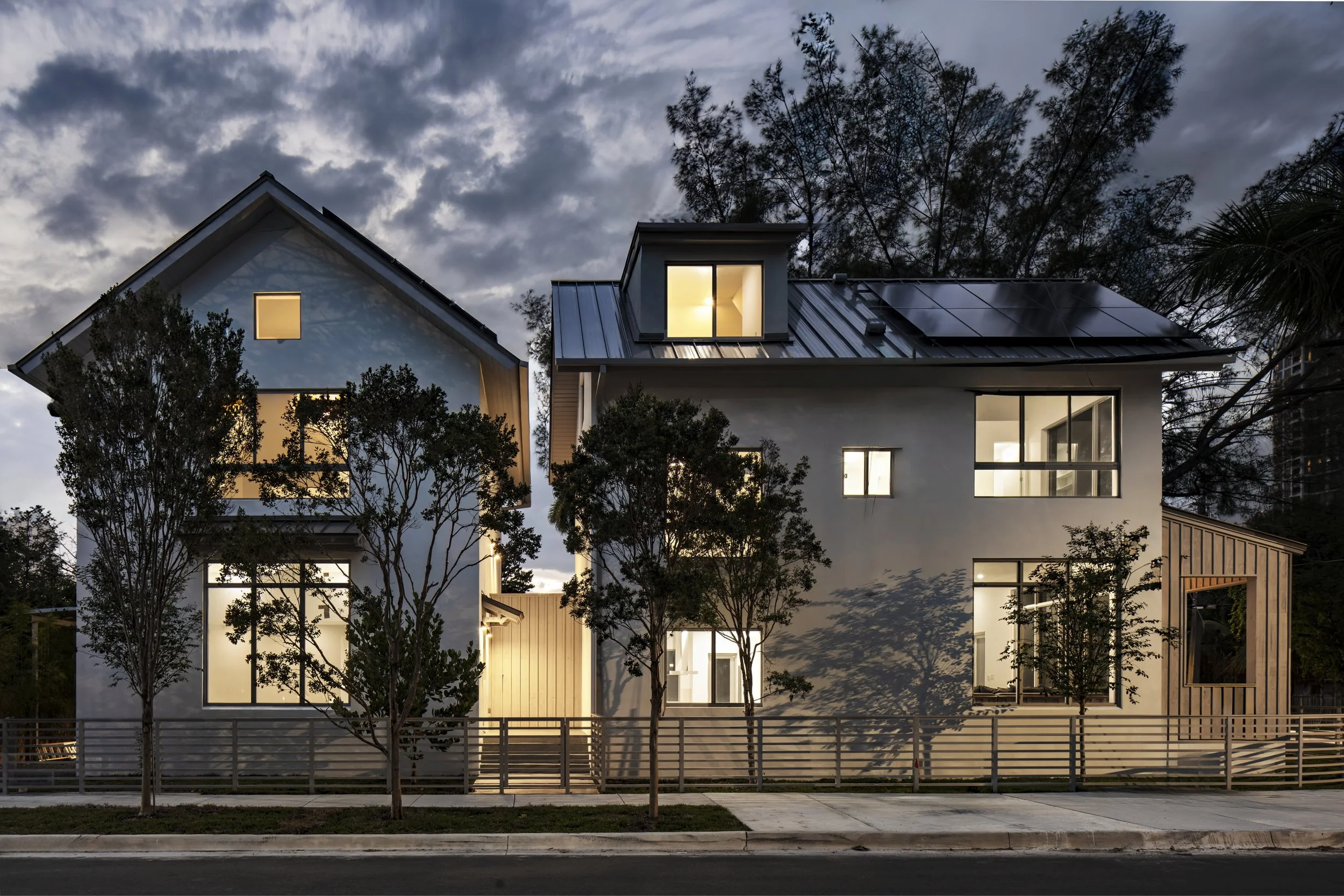 Along Plaza Street (Photograph by Steven Brooke)