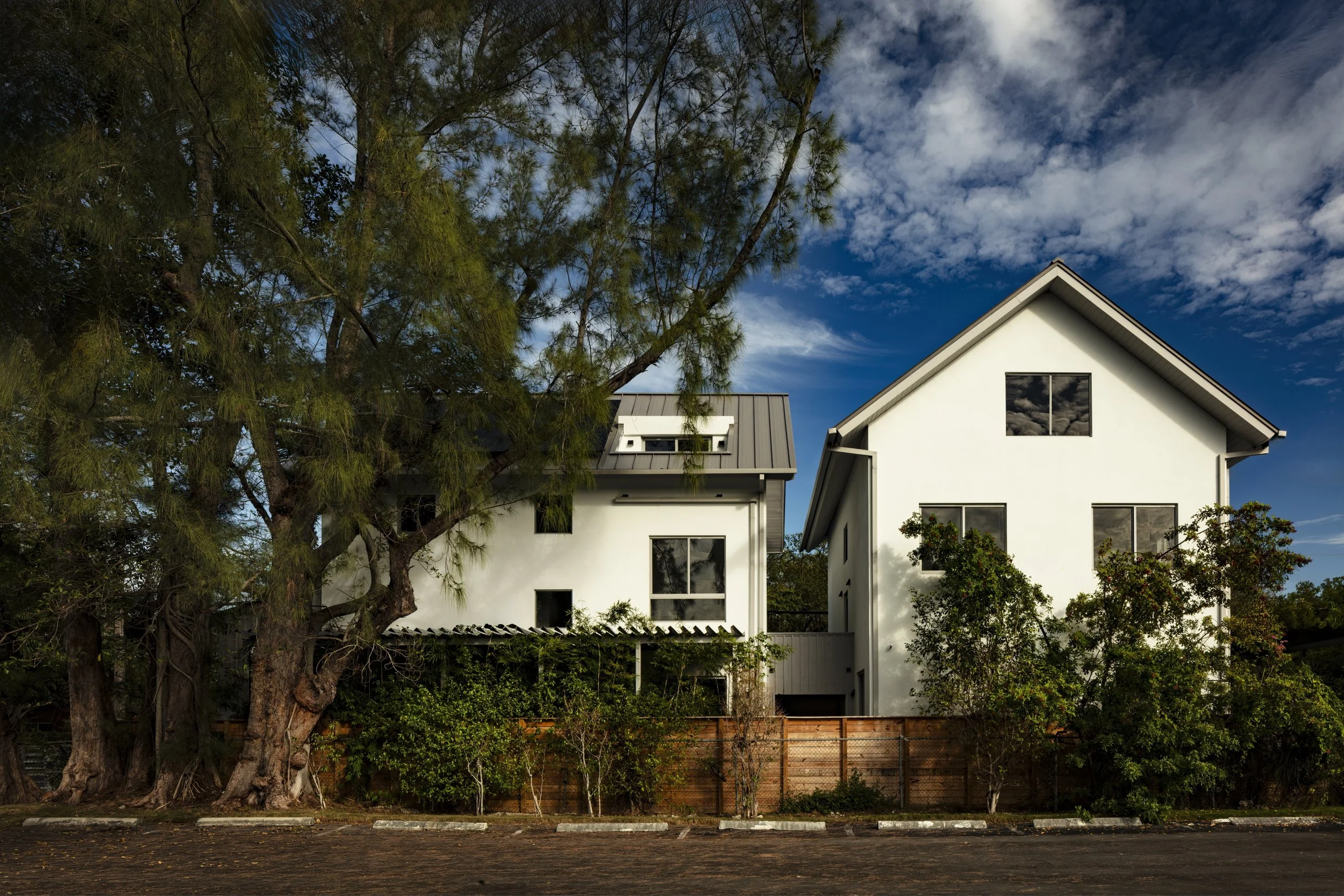 Facing Church Parking Lot (Photograph by Steven Brooke)