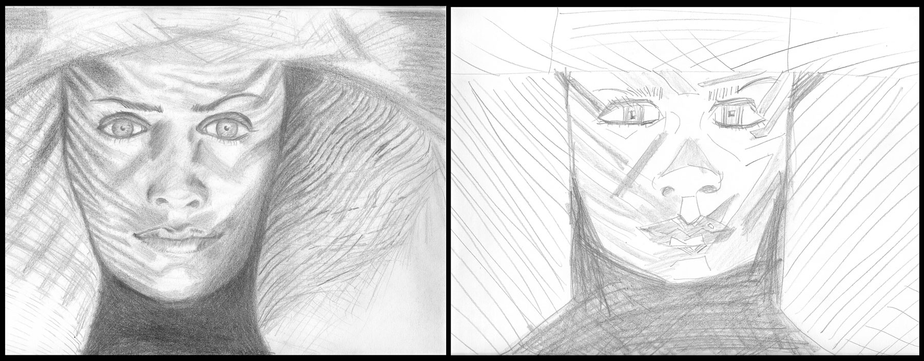 Woman with Straw Hat
